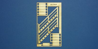 LCC 73-19 O gauge signal box stairs